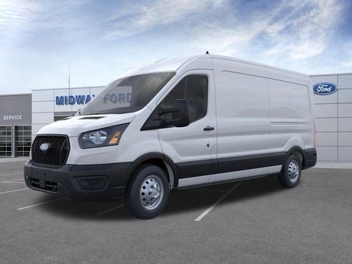 Oxford White 2026 Ford Transit-350 148 WB Medium Roof Cargo