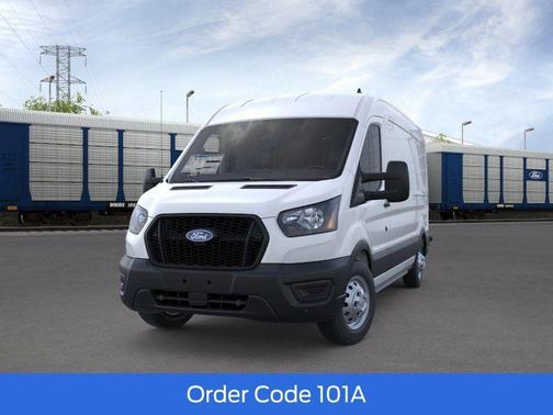 Oxford White 2026 Ford Transit-350 148 WB Medium Roof Cargo