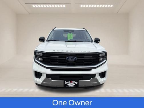 White Metallic 2025 Ford Expedition Max Platinum