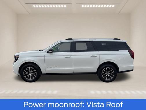 White Metallic 2025 Ford Expedition Max Platinum