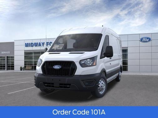 Oxford White 2026 Ford Transit-250 148 WB Medium Roof Cargo