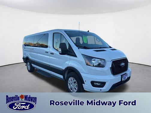 Oxford White 2024 Ford Transit-350 XLT