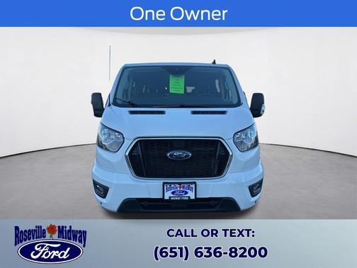 Oxford White 2024 Ford Transit-350 XLT