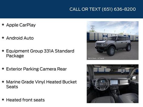 Carbonized Gray Metallic 2025 Ford Bronco Badlands