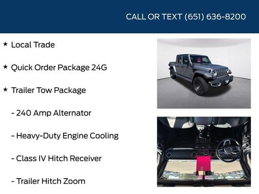 Billet Silver Metallic Clearcoat 2020 Jeep Gladiator Overland