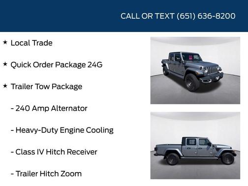 Billet Silver Metallic Clearcoat 2020 Jeep Gladiator Overland