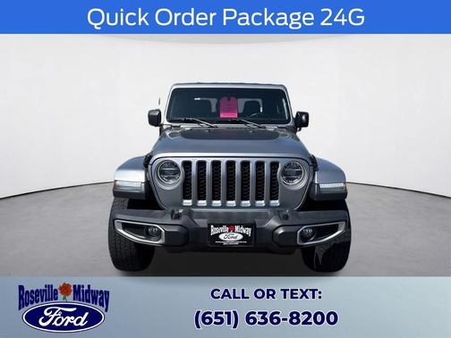 Billet Silver Metallic Clearcoat 2020 Jeep Gladiator Overland
