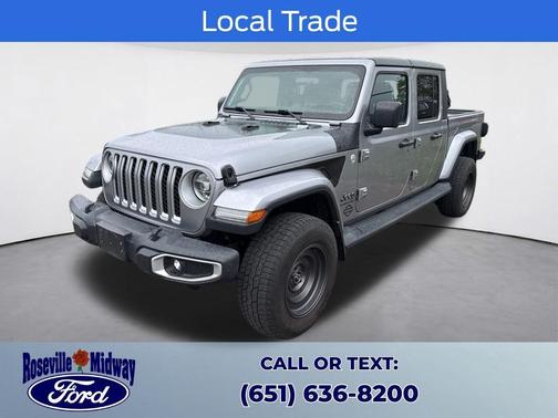 Billet Silver Metallic Clearcoat 2020 Jeep Gladiator Overland