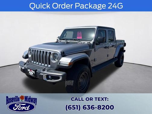 Billet Silver Metallic Clearcoat 2020 Jeep Gladiator Overland