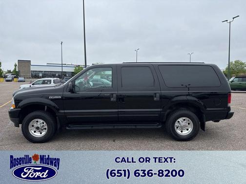 Black 2004 Ford Excursion XLT