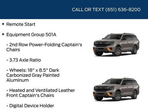 Gray 2026 Ford Expedition Tremor