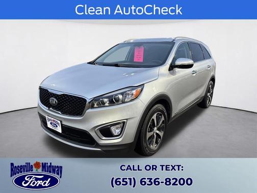 Sparkling Silver 2016 Kia Sorento EX