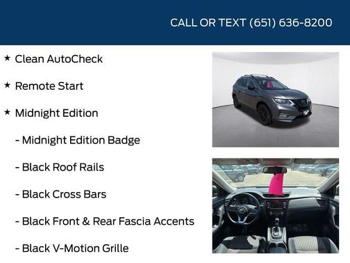 Gun Metallic 2018 Nissan Rogue SV