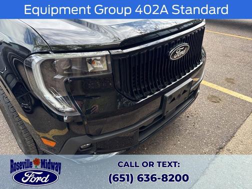Shadow Black 2025 Ford Maverick Lobo Standard