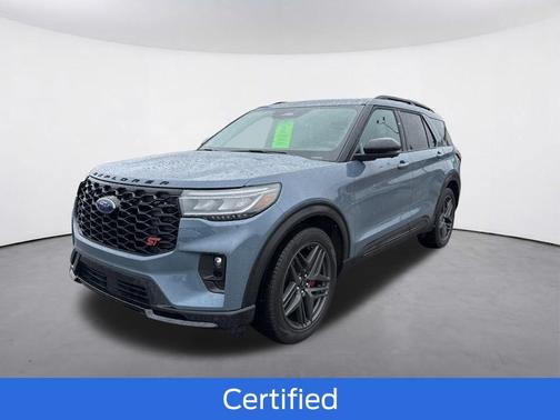 Vapor Blue 2025 Ford Explorer ST