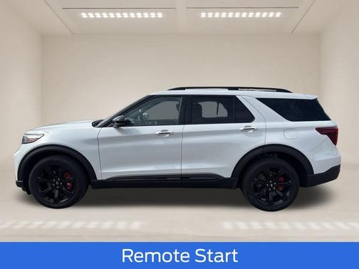 White 2022 Ford Explorer ST