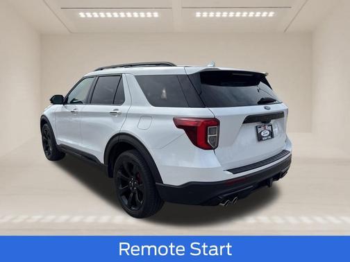 White 2022 Ford Explorer ST