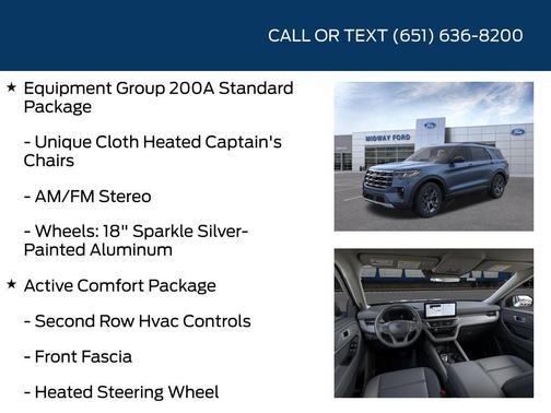 Vapor Blue Metallic 2026 Ford Explorer Active