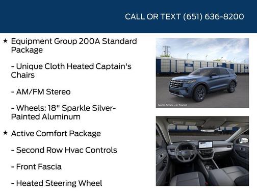 Vapor Blue Metallic 2026 Ford Explorer Active