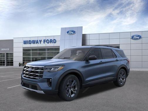 Vapor Blue Metallic 2026 Ford Explorer Active