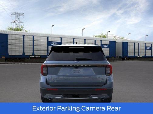 Vapor Blue Metallic 2026 Ford Explorer Active