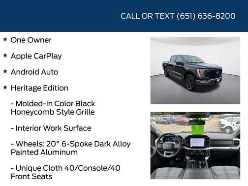 Blue 2023 Ford F-150 XLT