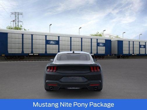 Shadow Black 2026 Ford Mustang EcoBoost