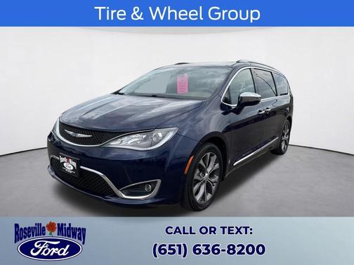 Jazz Blue Pearlcoat 2017 Chrysler Pacifica Limited