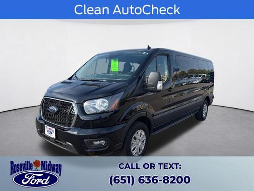 Black Metallic 2024 Ford Transit-350 XLT