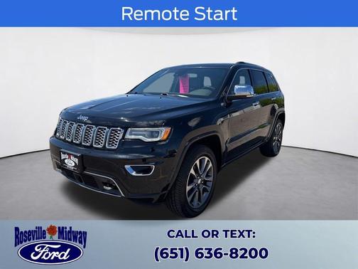 Diamond Black 2017 Jeep Grand Cherokee Overland