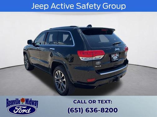 Diamond Black 2017 Jeep Grand Cherokee Overland