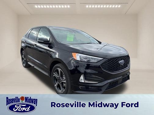 Agate Black Metallic 2022 Ford Edge ST