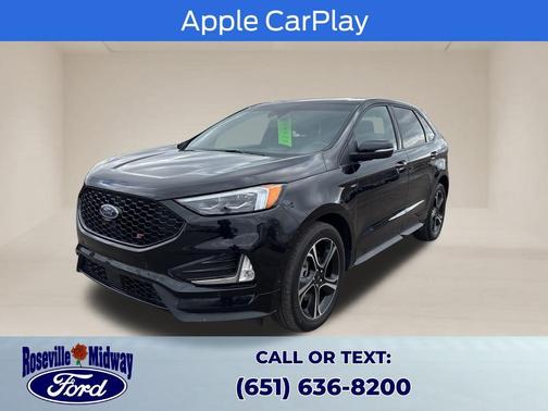 Agate Black Metallic 2022 Ford Edge ST