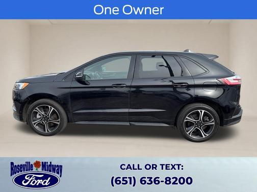 Agate Black Metallic 2022 Ford Edge ST