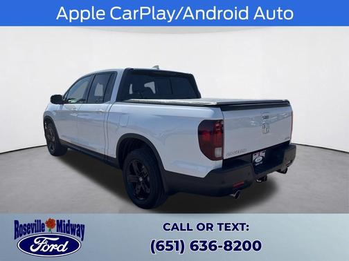 White 2023 Honda Ridgeline Black Edition