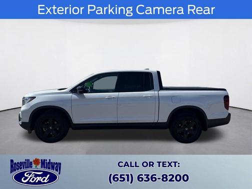 White 2023 Honda Ridgeline Black Edition
