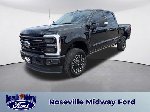 Black Metallic 2025 Ford F-350 Platinum