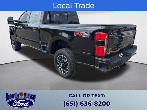Black Metallic 2025 Ford F-350 Platinum