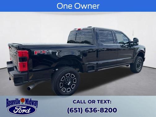 Black Metallic 2025 Ford F-350 Platinum