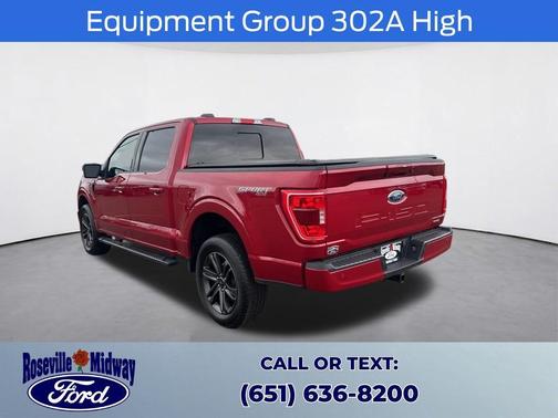 Red Metallic 2022 Ford F-150 XLT
