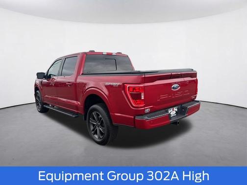 Red Metallic 2022 Ford F-150 XLT