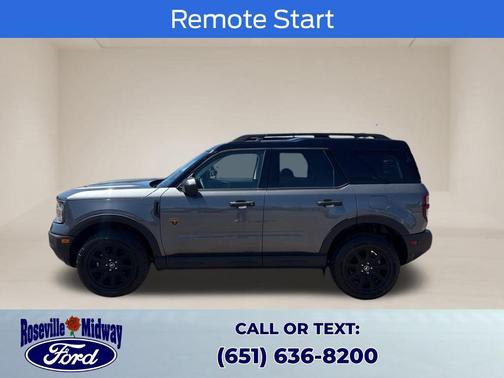 Gray Metallic 2025 Ford Bronco Sport Badlands