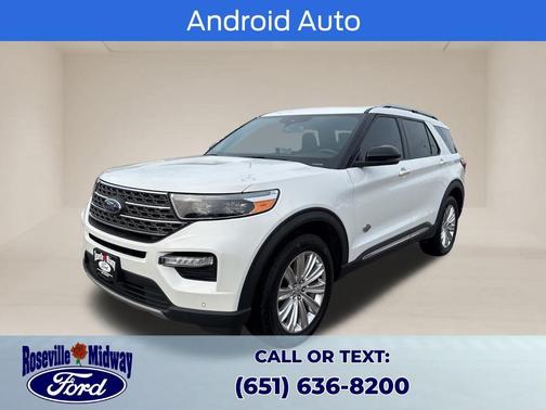Star White 2023 Ford Explorer King Ranch