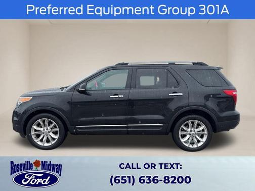 Tuxedo Black Metallic 2012 Ford Explorer Limited