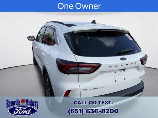 Star White 2023 Ford Escape Platinum