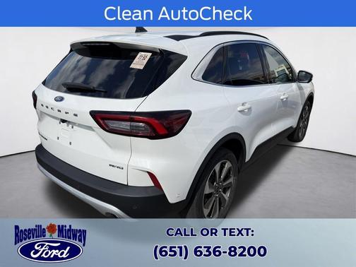 Star White 2023 Ford Escape Platinum
