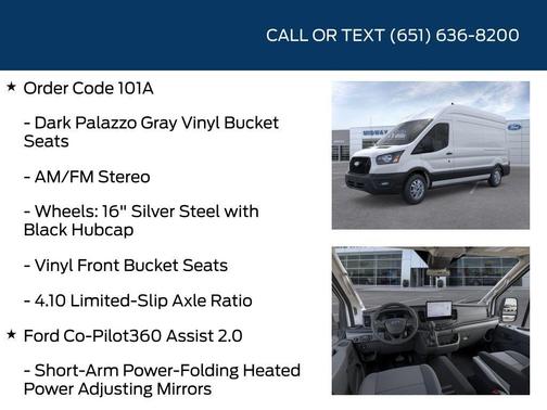 Oxford White 2026 Ford Transit-250 Base