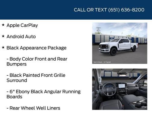 Star White 2026 Ford F-350 Lariat Super Duty