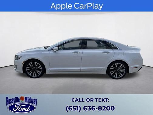 White Platinum Clearcoat Metallic 2019 Lincoln MKZ Reserve II