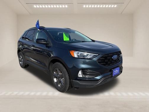 Stone Blue Metallic 2023 Ford Edge SEL